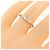 Tiffany & Co Tiffany Curved Band Ring aus Platin - Ansicht 5