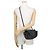 Borsa a tracolla Bottega Veneta Beak Small in pelle Nero - vista 4