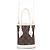 Borsa Louis Vuitton Monogram Nano Bucket Marrone Bianco
