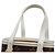 Borsa Louis Vuitton Monogram Nano Bucket Marrone Bianco - vista 9