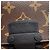 Borsa a tracolla portafoglio Louis Vuitton Monogram Macassar S-Lock Vertical Nero Monogramma - vista 7