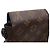 Borsa a tracolla portafoglio Louis Vuitton Monogram Macassar S-Lock Vertical Nero Monogramma - vista 9