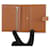 Cartera compacta de dos pliegues Hermès Bearn Dorado - vista 4