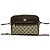 Borsa a tracolla in pelle e PVC Gucci Marrone - vista 2
