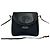 Borsa a tracolla in pelle Burberry Nero - vista 2