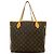 Borsa Tote Louis Vuitton Neverfull Monogram Marrone