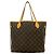 Borsa Tote Louis Vuitton Neverfull Monogram Marrone - vista 2