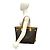 Borsa Tote Louis Vuitton Neverfull Monogram Marrone - vista 3