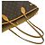 Borsa Tote Louis Vuitton Neverfull Monogram Marrone - vista 5