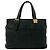 Burberry Lederhandtasche Schwarz