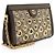 Borsa a tracolla Gucci GG Supreme Ophidia Grommet Medium Chain Marrone Beige - vista 2