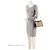 Borsa a tracolla Gucci GG Supreme Ophidia Grommet Medium Chain Marrone Beige - vista 5