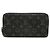 Portafoglio lungo Louis Vuitton Monogram Denim Nero