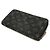 Portafoglio lungo Louis Vuitton Monogram Denim Nero - vista 2