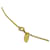 Collana Chanel Coco Mark D'oro Metallico  - vista 5