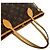 Borsa Tote Louis Vuitton Neverfull Monogram Marrone - vista 5