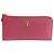 PRADA Saffiano Leder Langgeldbörse Pink