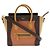 Céline Borsa 2way Celine Luggage Nano Shopper in pelle Marrone Beige