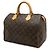 Speedy Borsa a mano Louis Vuitton Monogram Marrone - vista 2