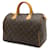 Speedy Borsa Louis Vuitton Monogram Marrone - vista 2