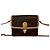 Céline Bolso de hombro de piel con monograma Celine Castaño - vista 2