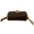 Céline Bolso de hombro de piel con monograma Celine Castaño - vista 5