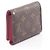 Portafoglio Louis Vuitton Victorine Monogram Vivienne Marrone - vista 2