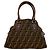 Fendi Zucca Canvas Leder Handtasche Braun - Ansicht 2