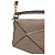 Borsa Loewe Small Puzzle Edge in pelle di vitello beige - vista 17