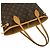 Borsa Tote Louis Vuitton Neverfull Monogram Marrone - vista 5
