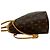 Borsa Tote Louis Vuitton Neverfull Monogram Marrone - vista 6