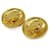 Orecchini Chanel Coco Mark D'oro Metallico  - vista 3