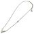 Collana Louis Vuitton Essential V Argento Metallico - vista 2