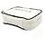 Vanity Beauty case in vinile Chanel Bianco - vista 2