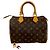 Borsa Louis Vuitton Speedy 25 Monogram Marrone