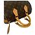 Borsa Louis Vuitton Speedy 25 Monogram Marrone - vista 5