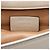 Mini bolsa de ombro Broadway em couro de bezerro e pérolas com detalhe de abelha Gucci Branco - vista 6