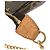Louis Vuitton Mini Pochette Accessoires Pochette Accessori Monogram Marrone - vista 4