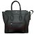 Céline Borsa a mano in pelle Celine Luggage Micro Nero