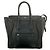 Céline Borsa a mano in pelle Celine Luggage Micro Nero - vista 2