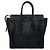 Céline Borsa a mano in pelle Celine Luggage Micro Nero - vista 4