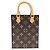 Bolso de hombro Louis Vuitton Petit Sac Plat Monogram Castaño - vista 2