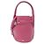 Céline Borsa a secchiello Celine Big Bag Bucket Nano in pelle di vitello Argento Metallico
