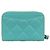 Portamonete Chanel Classic Matelasse in agnello Verde - vista 3