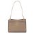 Bolsa de ombro em couro macio TRAPEZE SOFT Bally Marrom Bege