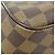 Borsa Louis Vuitton Belem in tela Damier Marrone - vista 2