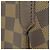 Borsa Louis Vuitton Belem in tela Damier Marrone - vista 5