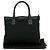Borsa a mano Gucci GG Canvas e pelle Nero
