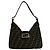 Borsa a tracolla in tela e pelle Fendi Marrone - vista 2
