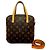 Borsa 2way Louis Vuitton Spontini in pelle monogram Marrone